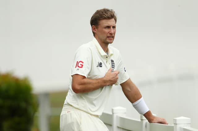 JOE ROOT: Has stood by his statement that he did not personally witness instances of racism at Yorkshire CCC. Picture: Getty Images.