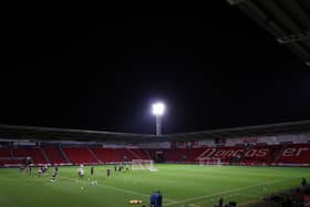 GETTING PREPARED: England Lionesses train at Doncaster's Keepmost Stadium. Picture: Getty Images.