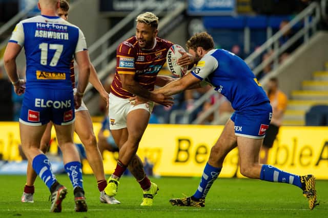 Kenny Edwards - in action for Huddersfield Giants against St Helens in September 2020. Picture: Bruce Rollinson