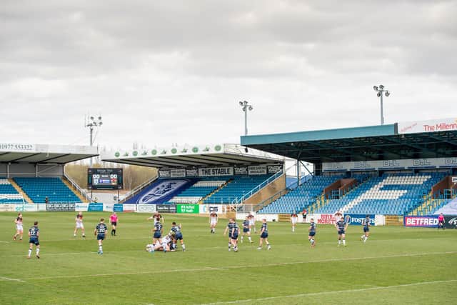 FUNDING BOOST: For the three professional rugby league clubs in the Wakefield Council district. Picture: Allan McKenzie/SWpix.com