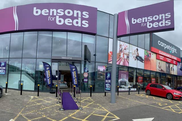 Bensons for Beds is relocating several stores in Yorkshire.