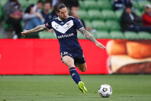 JACOB BUTTERFIELD: Who most recently played for Melbourne Victory, is back training with Barnsley. Picture: Getty Images.