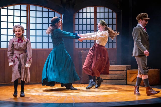 A scene from Hull Truck’s Christmas production of The Railway Children.  (Picture: Ian Hodgson).