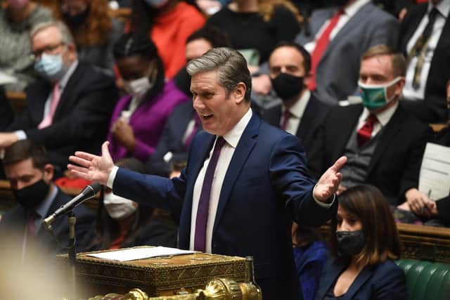 Keir Starmer is calling for the Government to apologise over an alleged Christmas party held during lockdown last December.
