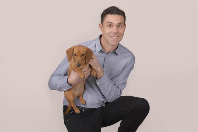 Jonny Gould, co-founder of Leeds-based online petcare subscription company Itch. PHOTO: Circe Hamilton.