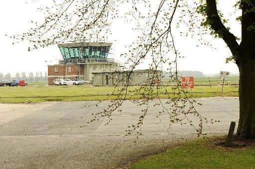 The former RAF Church Fenton is now Leeds East Airport