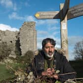 Nihal Arthanayake on BBC Winter Walks. (Pic credit: BBC)