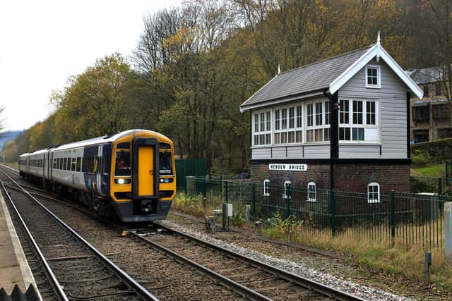 Hebden Bridge Signal Box is to be turned into a heritage centre to showcase it's heritage as it's taken over by a community land trust granted lottery funding. Picture : Jonathan Gawthorpe