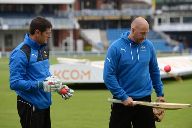 Martyn Moxon and Andrew Gale left the club on December 3 (Picture: Bruce Rollinson)
