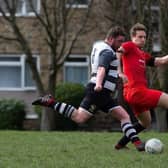 Northowram in action against Hebden Royd Red Star earlier this year
