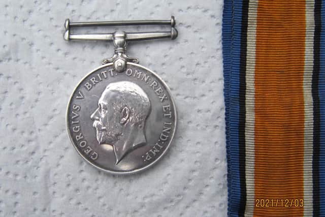 The British War Medal, 1914-1918. The medal is believed to have been awarded to a John Newman who served in the West Yorkshire Regiment