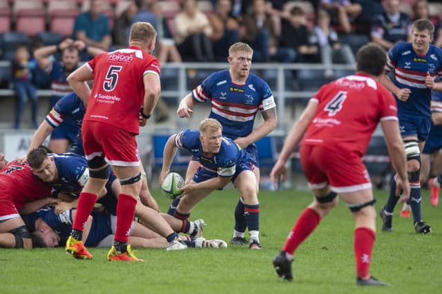 Doncaster 
Knights' Alex Dolly (Picture: Tony Johnson)