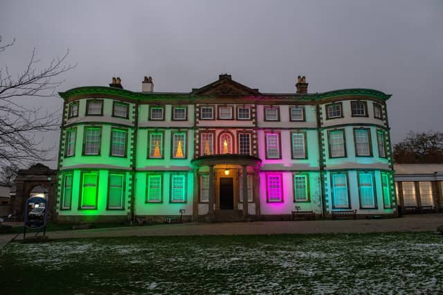 Sewerby Hall's light show