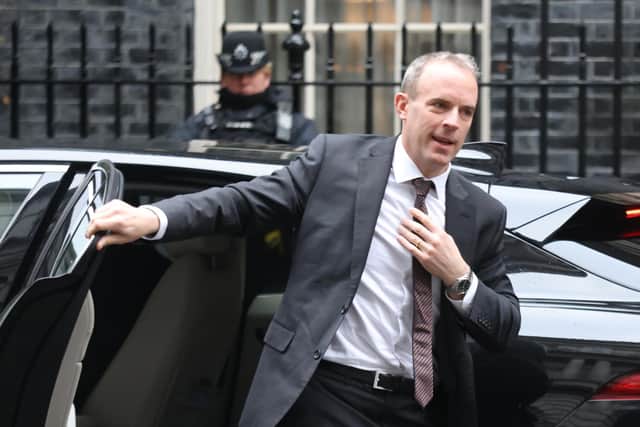 Deputy Prime Minister Dominic Raab said he did not know the full facts about the alleged Downing Street Christmas party last December when London was under strict lockdown rules.