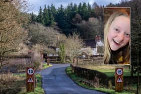 Police are searching Dalby Forest for Britany