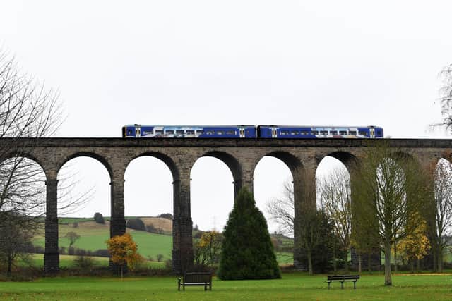 A Northern train on the Penistone Line. Picture: Jonathan Gawthorpe.