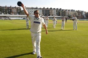 Darren Gough, saluting the Yorkshire fans in 2008, is back at Yorkshire CCC (Picture: PA)