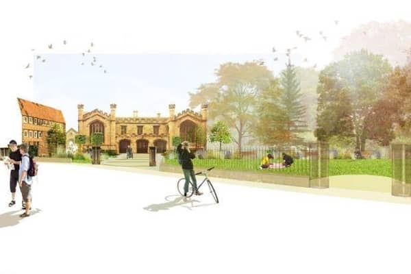 Plans have been approved for a new refectory restaurant on the site of the former York Minster school.