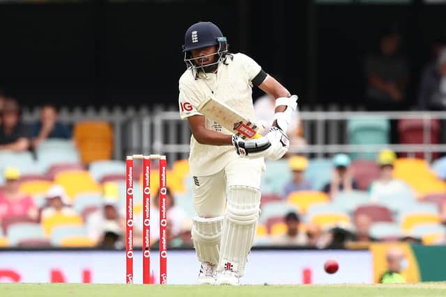 England's  Haseeb Hameed plays a shot during day one of the first Ashes test at The Gabba, Brisbane.(Picture: Jason O'Brien/PA Wire)