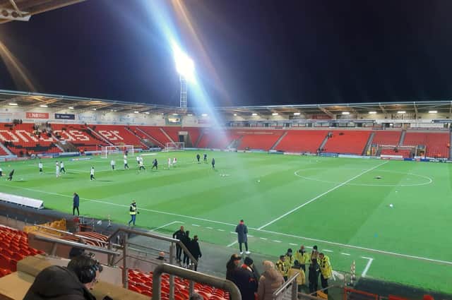 Keepmoat Stadium, home of Doncaster Rovers.