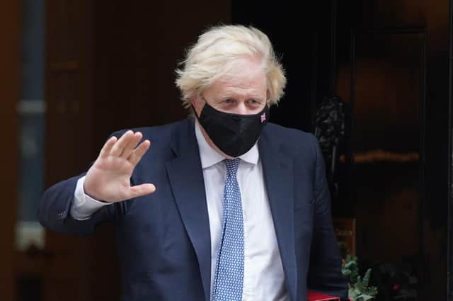 Boris Johnson's moral authority has been called into question over last year's Downing Street Christmas party.