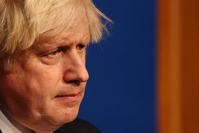 The party's over...Boris Johnson appears to have lost the confidence of the Tory party two years after his election win.