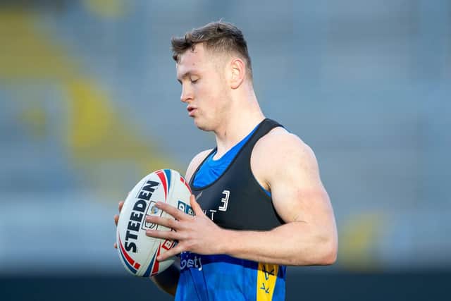 Fit-again centre Harry Newman is delighted to have got his new contract 'over the line' and now has his sights set on silverware with Leeds Rhinos - and selection for the 2021 Rugby League World Cup. Picture: Allan McKenzie/SWpix.com.