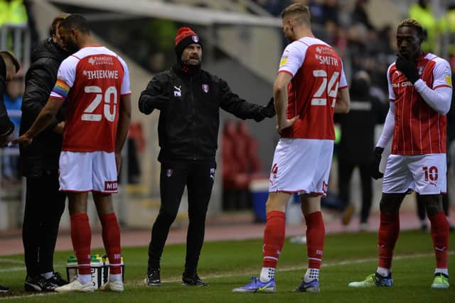 TOP OF THE PILE: Rotherham United boss Paul Warne. Picture: Bruce Rollinson