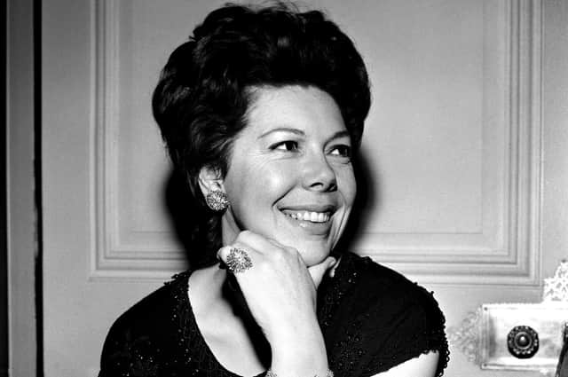 Opera singer, Janet Baker, prepares for the charity appearance in 1971.