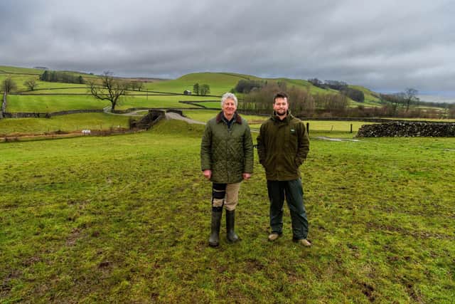 John and Tom Carlisle farm at Cracoe in the Yorkshire Dales