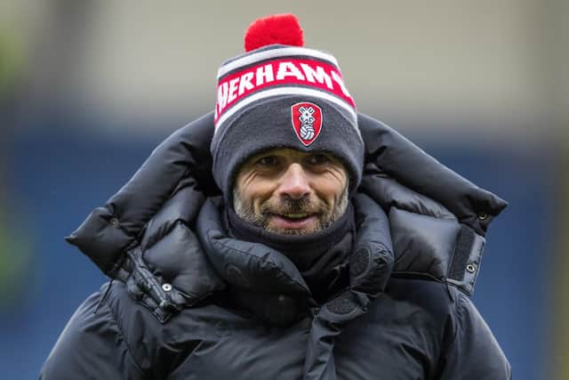 Rotherham United Manager Paul Warne. Picture: PA.