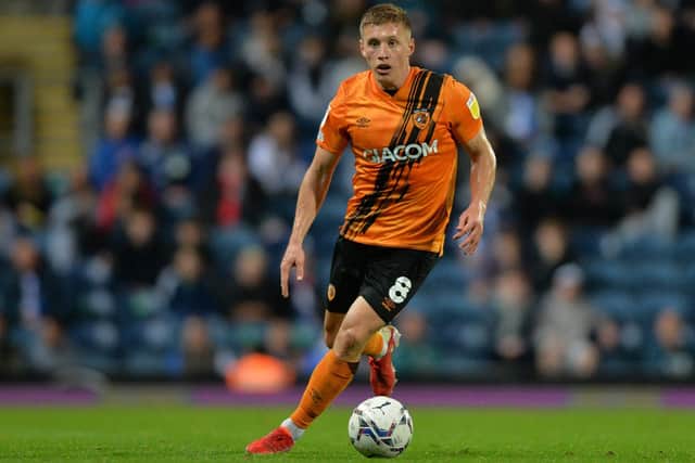 Scotland target: Hull City's Greg Docherty. Picture: Bruce Rollinson