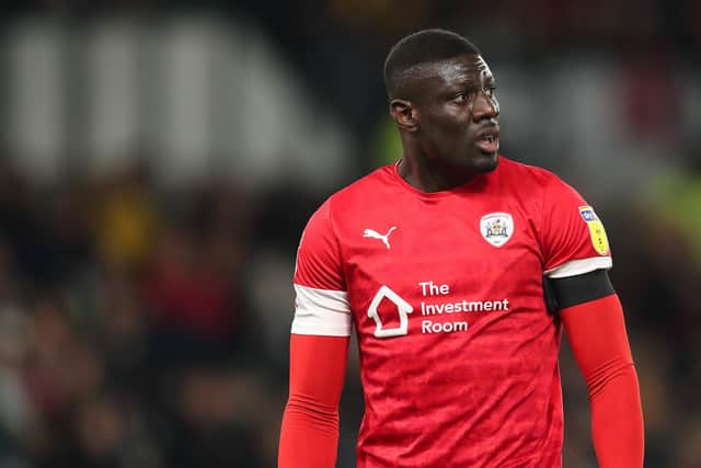 BAMBO DIABY: The ex-Barnsley defender is reportedly on trial at Preston North End. Picture: Getty Images.
