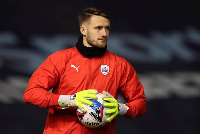 Consistent: Barnsley goalkeeper Brad Collin. Picture: Getty Images