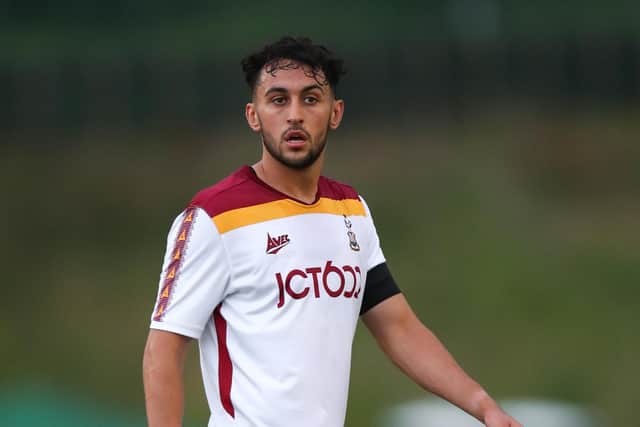 Levi Sutton: Says Bradford City players will not feel sorry for themselves. Picture: Getty Images