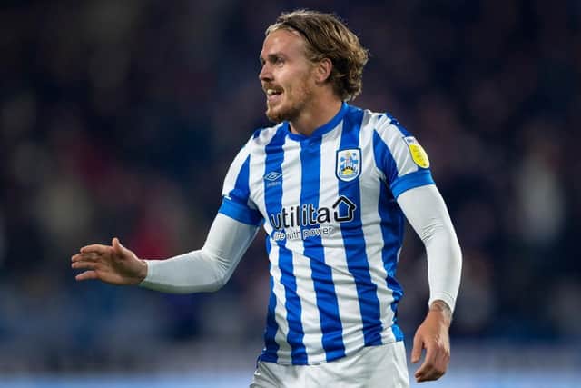 GOAL: Huddersfield Town striker Danny Ward