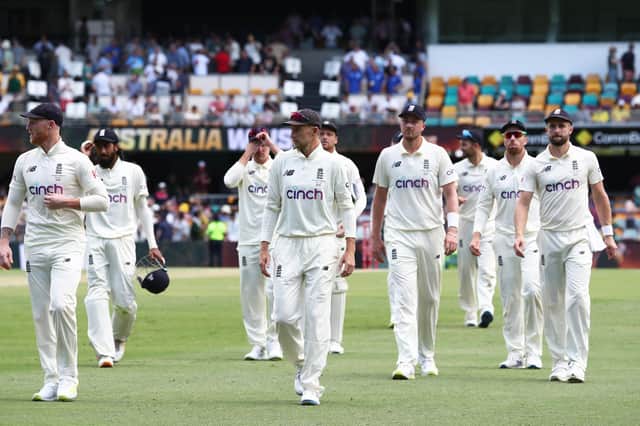DEFEAT: For England in the opening Ashes test. Picture: PA Wire.