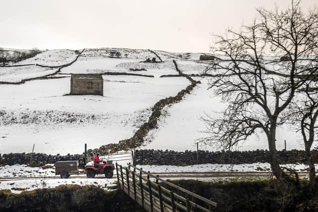 Snow in the Yorkshire Dales