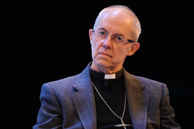 Justin Welby is the Archbishop of Canterbury and led a House of Lords debate on freedom of speech.