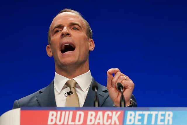 Deputy Prime minister Dominic Raab is bereft of credibility following the Afghanistan crisis - and his demotion from the Foreign Office to Ministry of Justice.
