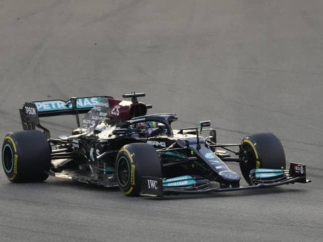 Lewis Hamilton was denied a record eighth world title on the final lap.