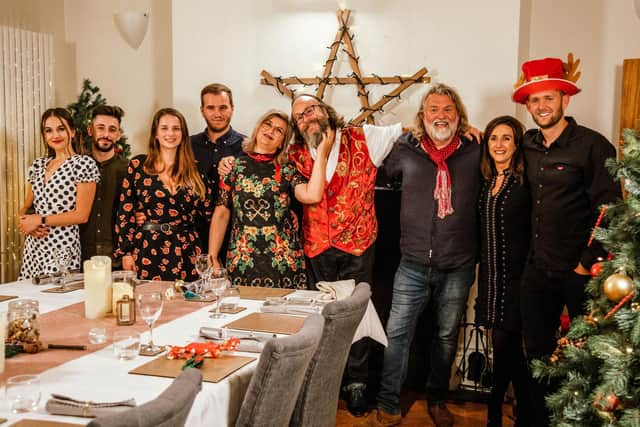 The Hairy Bikers reunited their families for a Christmas dinner to remember