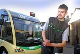Kraish Symes has become a bus driver aged just 18