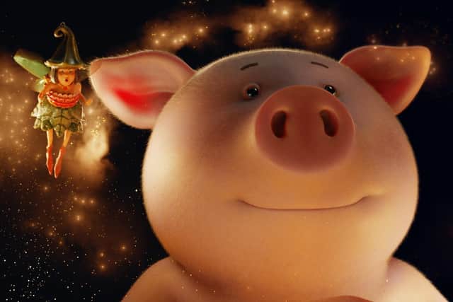 M&S has very much gone for promoting its food offering, recruiting Hollywood A-lister Tom Holland who has swapped his Spiderman suit to become Percy Pig along with Dawn French as a fairy.