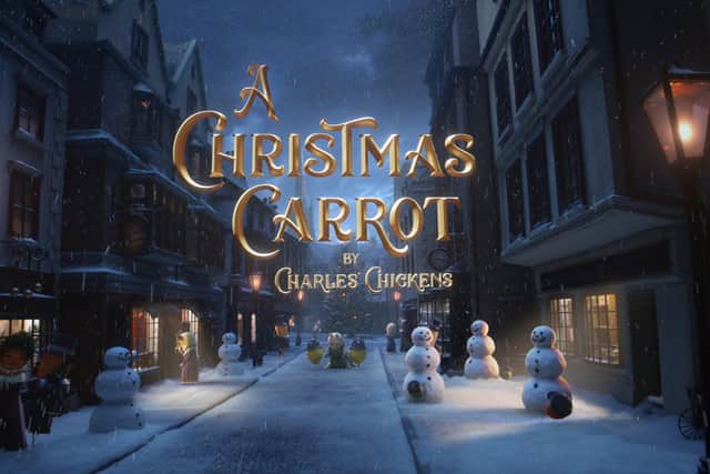 Aldi has teamed up with Marcus Rashford (and Kevin the Carrot) in its advert based on the Charles Dickens classic A Christmas Carol.