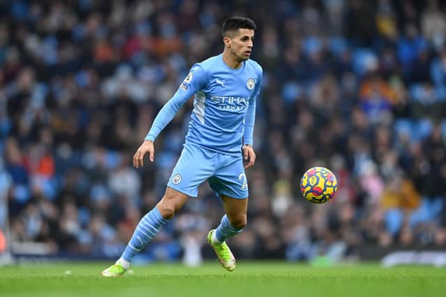 Heir apparent: City's João Cancelo is seen as a possible long-term replacement for Sheffield-born Walker. (Photo by Gareth Copley/Getty Images)