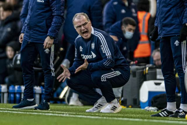 Unusual: Marcelo Bielsa says the injuries siffered by Rodrigo and and Paschal Struijk are rare. 
Picture Tony Johnson