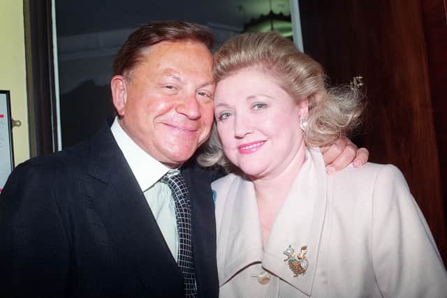 Barbara Taylor Bradford and her husband, Bob. Image: PA Archive/PA