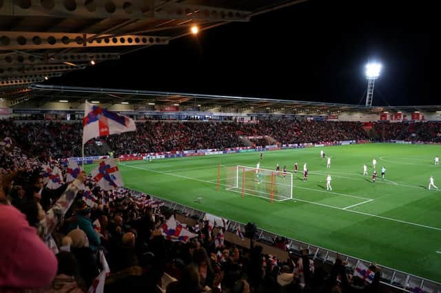 NEW NAME: What was the Keepmoat Stadium hosted England Lionesses v Latvia