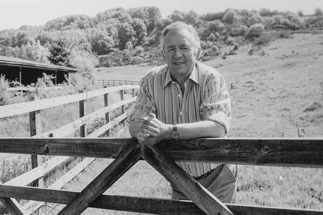 Alf Wight, aka James Herriot, who Peter worked with. (YPN).